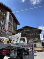 Installationsaufbau Grengiols für Sibylla Walpen